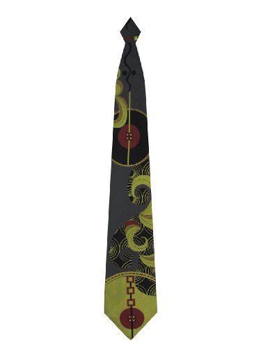 Gray Cues Tie