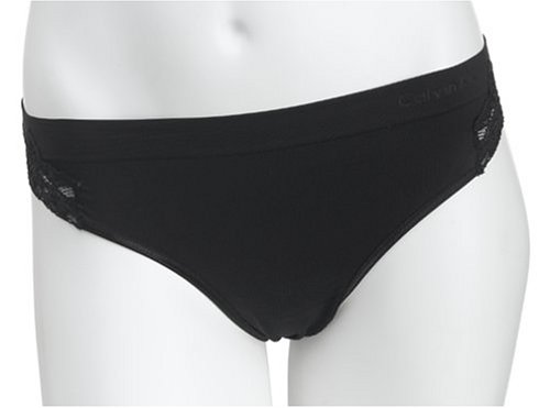 Calvin Klein Women's Seamless Satin Thong Panty #D2516