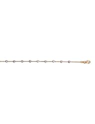 18K Yellow Gold Diamond By The Inch Bracelet 9.5 Inch