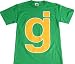 GLASSJAW - Big GJ Logo - Green T-shirt