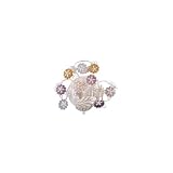 Crystorama Lighting 5008-CH-CL-SAQ 8 Light Traditional Crystal