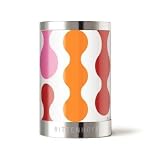 Wine Bottle Stopper, Tipsy, Oranges Abstract Stainless Steel Bottle Stopper Designer Art Gift Boxed