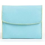 Caribbean Blue Lemon Baekgaard Vivid Vibrant chic Genuine leather Pocket Wallet