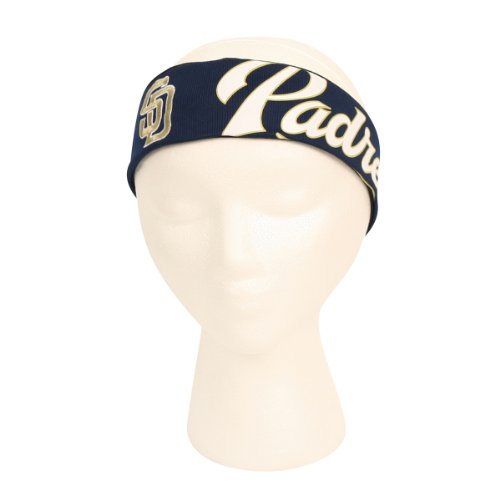 San Diego Padres Girls / Womens Jersey Style Mesh Headband