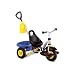 PUKY 2348 - CAT1 SL Dreirad Caddy Touring Kipper, Luftbereifung, silber