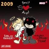 Devil & Angel 2009. Broschürenkalender: 16-Monats-Kalender