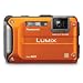 Panasonic Lumix DMC-TS3 12.1 MP Rugged/Waterproof Digital Camera with 4.6x Wide Angle Optical Image Stabilized Zoom and 2.7-Inch LCD (Orange)
