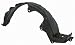 98-99 NISSAN SENTRA FRONT SPLASH SHIELD LH (DRIVER SIDE), XE/GXE/GLE/SE Models, Mexico Built (1998 98 1999 99) N222124 638431M100