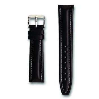 Zeno Black Leather Strap 20mm Ref. A-LE-BK-20