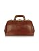 Chiarugi Handmade Brown Genuine Leather Doctor Bag