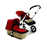 Bugaboo Cameleon Complete Stroller (Sand Base, Red Fabric) Best Buy