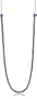 Kenneth Cole New York "Urban Baguette" Blue Baguette Snake Chain Long Necklace