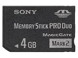 Sony Meemory Stick Pro Duo 4 GB, MSMT4GN