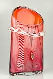 Glass Red Vase Heavy & Solid 100% Handblown Art X536 31JVQL6Li%2BL. SL160 Glass Red Vase Heavy & Solid 100% Handblown Art X536