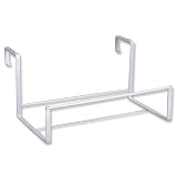 Adjustable Flower Box Holder for 2x4 or 2x6 Railings, White