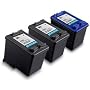 HP 56 C6656AN & HP 57 C6657AN Compatible Recycled Combo Pack - 2 Black & 1 Color Ink Cartridges