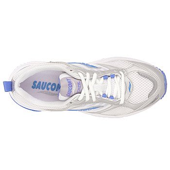 Saucony Women's Grid Jazz X (White/Silver/Lt.Blue 5.5 M) from Saucony