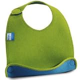 Neoprene Tidy Bib - Green/Blue by Built NY
