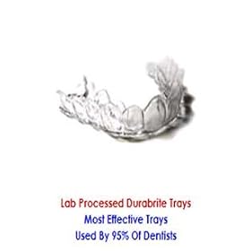 The Best Teeth Whitening Kits and Bleaching Kit Available. Custom Mouth Pieces. These Teeth Whitening Trays Are Made in a Professional Dental Lab. 36% Gel for 60 to 80 applications. If you want the best you've found it! Many People Use Them for Night or Teeth Grinding