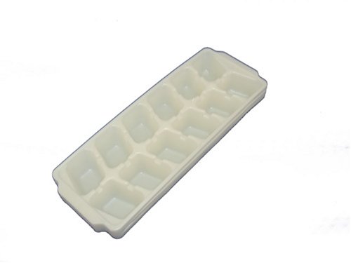 Flexible Ice Cube Tray White Pack of 3