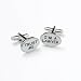 Mens Designer Fashion Cufflinks - I'm a Lawyer Trust Me