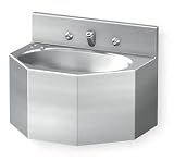 Penal Lavatory,Oval Bowl Acron 1657-1-BP-04-M