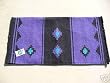 MAYATEX SHOW SADDLE BLANKET PAD HORSE TACK PURPLE AND BLACK