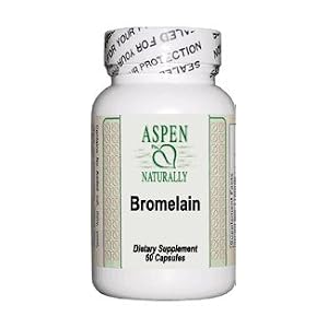 Bromelain, 400 mg, 60 Capsules