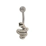 Snake Belly Button Ring