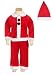 Bebini Red Velour Santa Suit