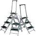 Wing Little Jumbo Four-Step Safety Ladder with Bar and Tray #10410B