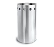 Stainless Steel Umbrella Container Holds Umbrellas (Stainless Steel) (20"H x 9 9/10" Diameter)