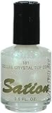 SATION Professional Deluxe Crystal Top Coat 0.5oz (Color: 181)