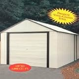 Arrow Vinyl Utility Storage Building - 14ft. x 31ft., Model# VT1431