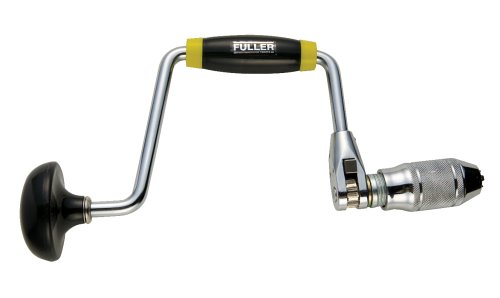 Fuller 890-1072 12-Point Reversible Ratchet Brace with 4-Jaw Chuck