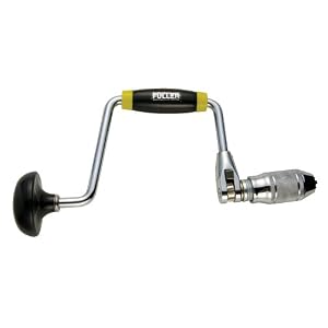 Fuller Tool 890-1072 12-Point Reversible Ratchet Brace with 4-Jaw Chuck by Johnson Level & Tool