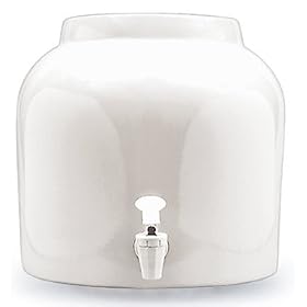 Ceramic Water Crock Dispenser - Classic Plain