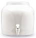 Solid White Ceramic Water Crock