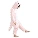Aoibox Unisex Adult Plush Onesies One Piece Animal Cosplay Costume Pajamas