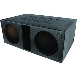 Atrend-Xline Spl-12Dv Atrend Series Dual Vented Super Bass Spl Enclosure With Bed Liner Finish 