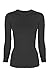Long Sleeve Crewneck Layer T-shirt for Medical Scrubs