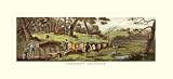 Pheasant Shooting Sports Art Poster Print, 33x15