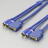 ELECOM D端子コード(ピンプラグ付) 0.5m DH-DWR05