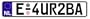 EuroPlate - Authentic 21" Holland Netherlands European Economic Community (EEC) Plate - Random