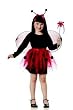 CHILD Little Lady Bug Fairy Costume (Wand not included)