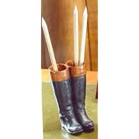 Riding Boots Pencil Pot