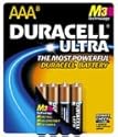 Duracell Ultra Batteries for Photo/Electronic Devices, Size AAA (8 Batteries)
