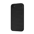 Belkin Apple iPhone 4 Grip Groove Silikon Schutzh�lle schwarz (bulk)