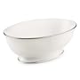 Lenox Floral Veil Bone China Platinum Banded Open Vegetable Bowl