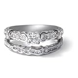 .70CT Round Diamond Hand Engraved Bridal Set